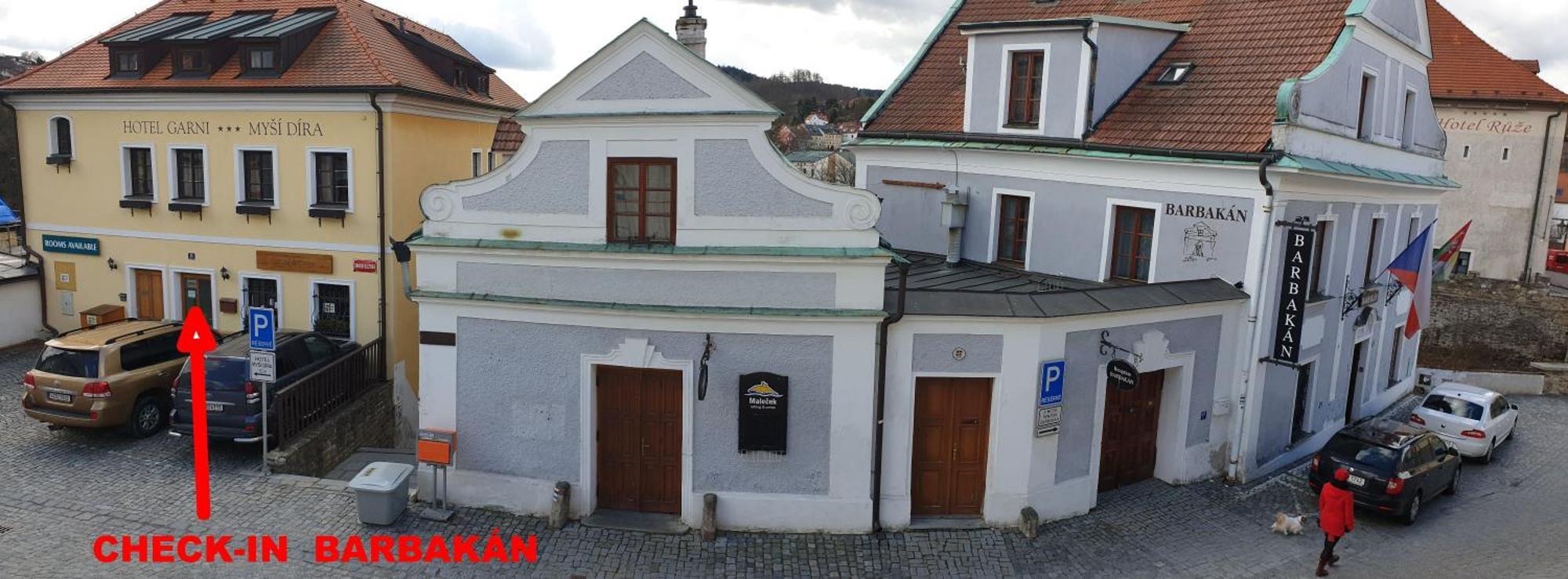 Hotel Barbakan Cesky Krumlov Exterior photo